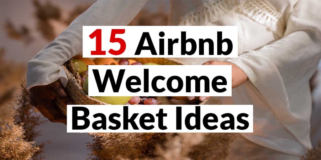 airbnb welcome basket
